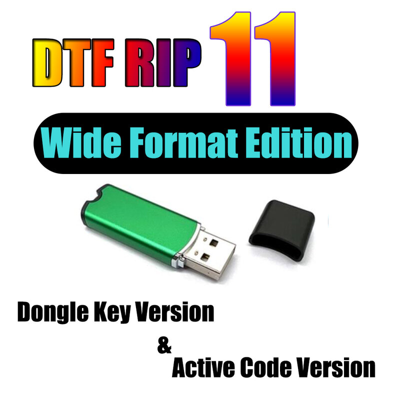Espon Film 11 Dtf Software Rip Ver 11 Dongle Key Direct Voor Epson XP15000 L800/805 1390 1430 1410 4900 4880 7880 P6000 4800 7800