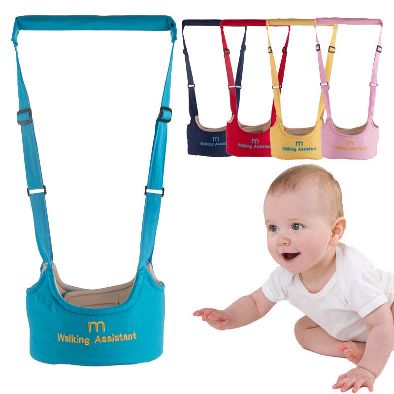 2021 New Kid Walkers Toddler Baby Keeper Baby Safe Walking Learning Assistant Belt Baby First Walk Moon Walk Keeper Dropshipping