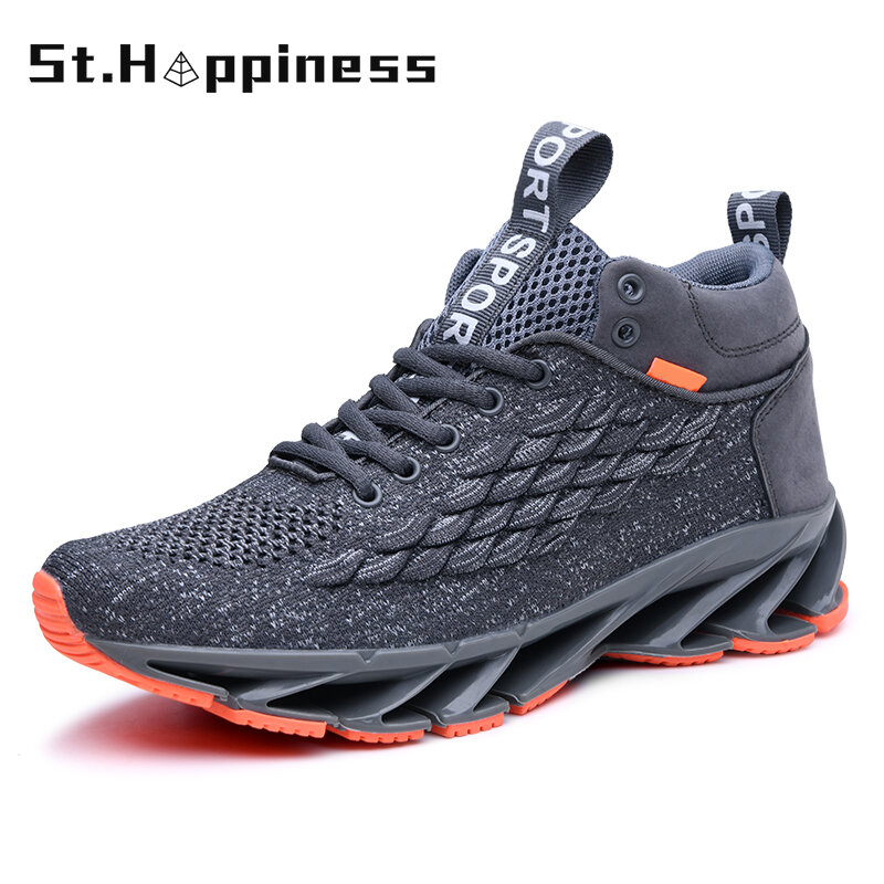2021 New Winter Men's Warm Plush Sneakers Lightweight Breathable Running Shoes Fashion Casual Training Fitness Shoes Big Size