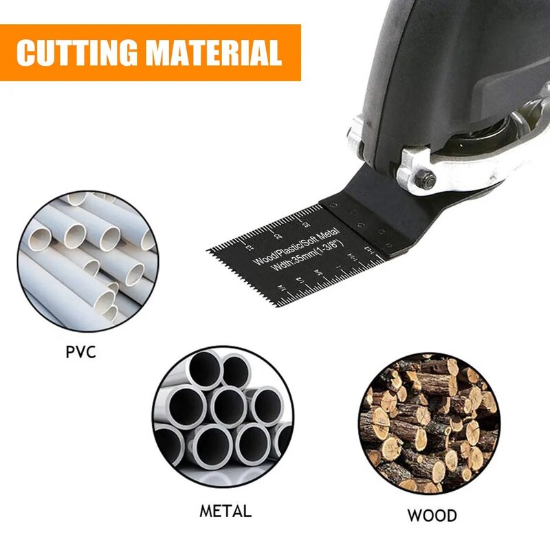 45Pcs Multi-Function Bi-metal Precision Saw Blade Oscillating Multitool For Renovator Power Cutting Tools With Export Quality