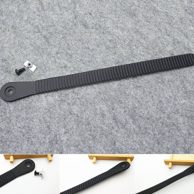 4 Pieces Adjustable Skate Shoes Strap Buckle with Screw Nut Wear-resistant Binding Tie Fastener Snowboard Skiing Accessories