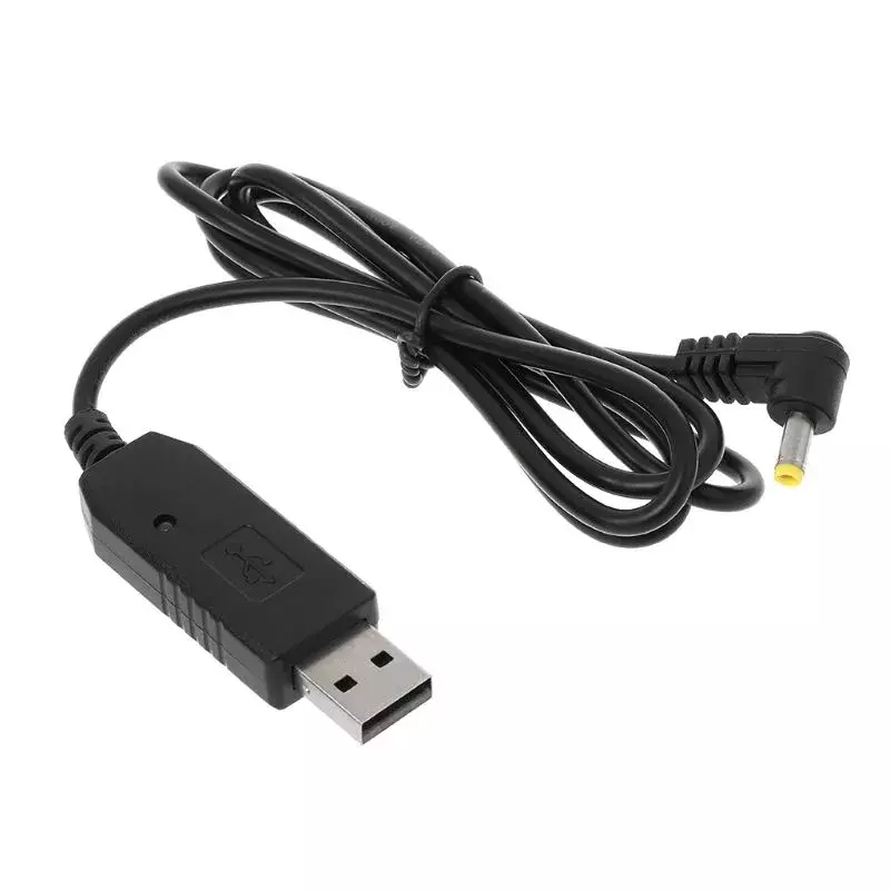 LX9A USB Charger Cable with Indicator Light for High Capacity UV-5R Extend Battery BF-UVB3 Plus Batetery Ham Walkie