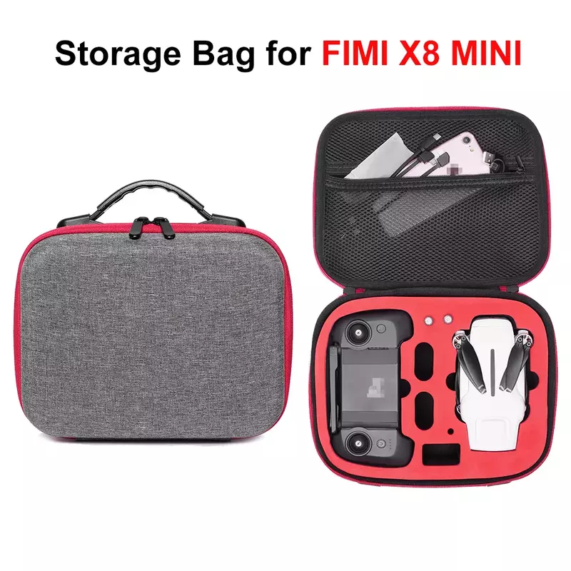 FIMI X8 미니 드론 휴대용 핸드백, 숄더백, 야외용 운반 상자 케이스, 여행용 휴대용 보호 액세서리