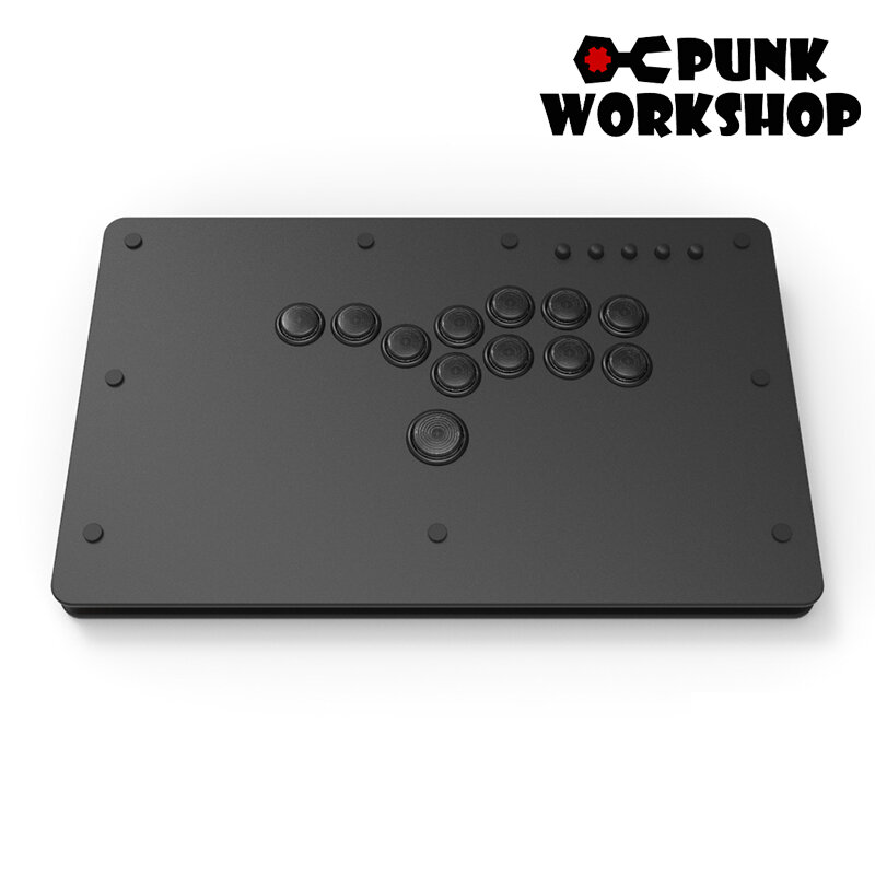 Pré-encomenda oficina do punk todo-botão luta controlador magro hitbox socd botões mecânicos suporte brook ps5 xbox wii pc