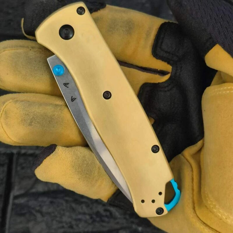Couteau de poche pliant de haute qualité BM 535, sécurité en plein air, défense, Camping, pêche, chasse, outil EDC