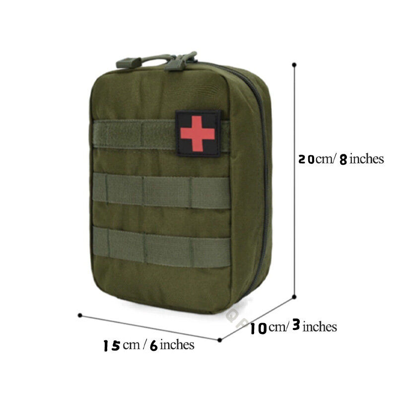 summer Outdoor Tactical Waist Bag Military Quick Release First Aid Kit Medical Camping Hunting Accessories Pack Outdoor Survival