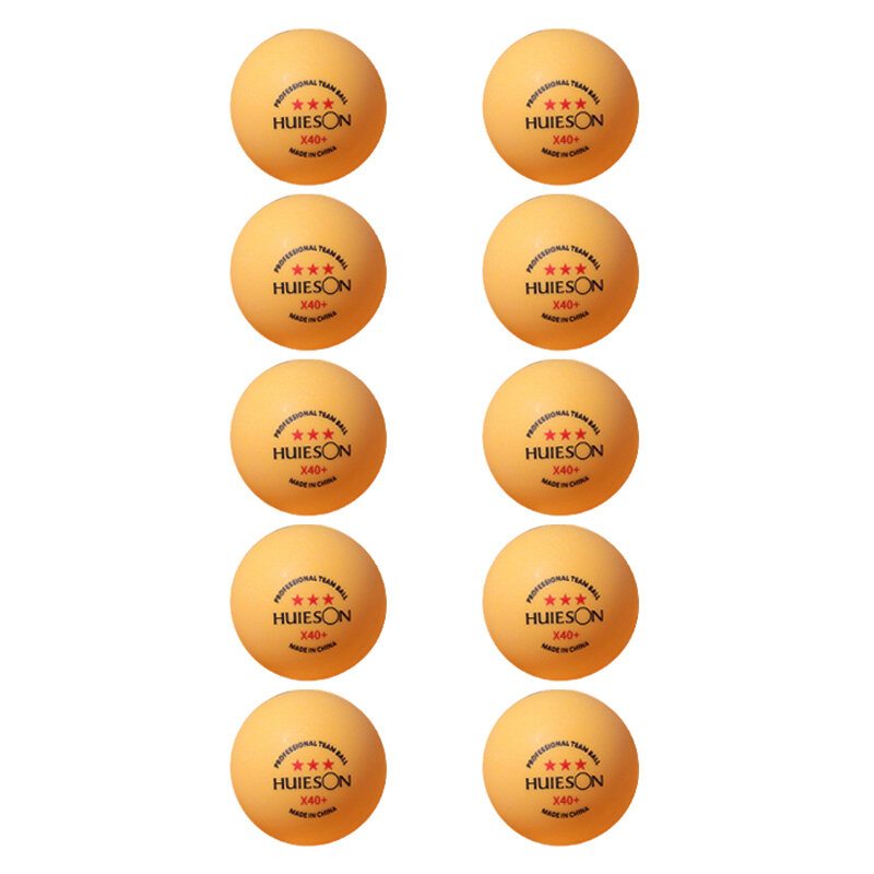 10/20/50pcs 3 Étoiles Balle de Ping-Pong Professionnel X40 + ABS 2.8g Balle de Tennis de Tableau Blanc Orange Amateur Avancé Formation Équipe Boules