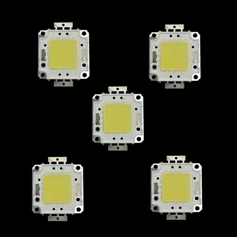 3 Buah/Lot LED Kecerahan Tinggi Chip Manik-manik 10W 20W 30W 50W 100W LED COB Chip Putih Hangat untuk DIY Banjir Cahaya Lampu Sorot