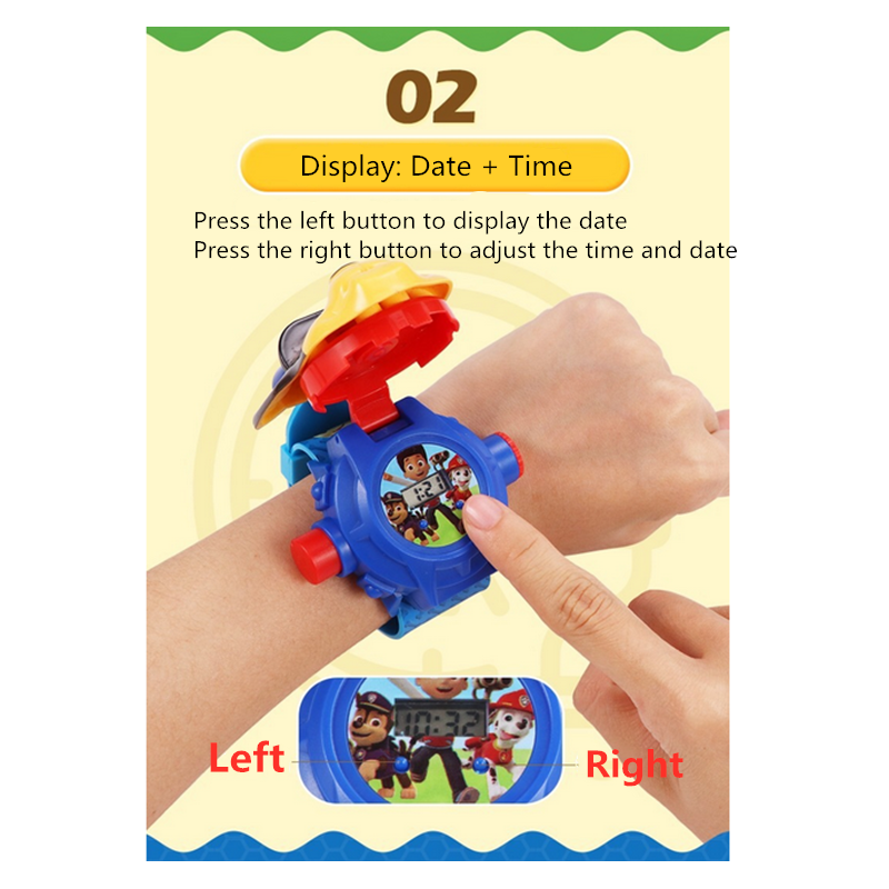 Digital crianças marvel super-herói flippable relógio de projeção crianças relógios homem de ferro spiderman capitão américa projetor brinquedos