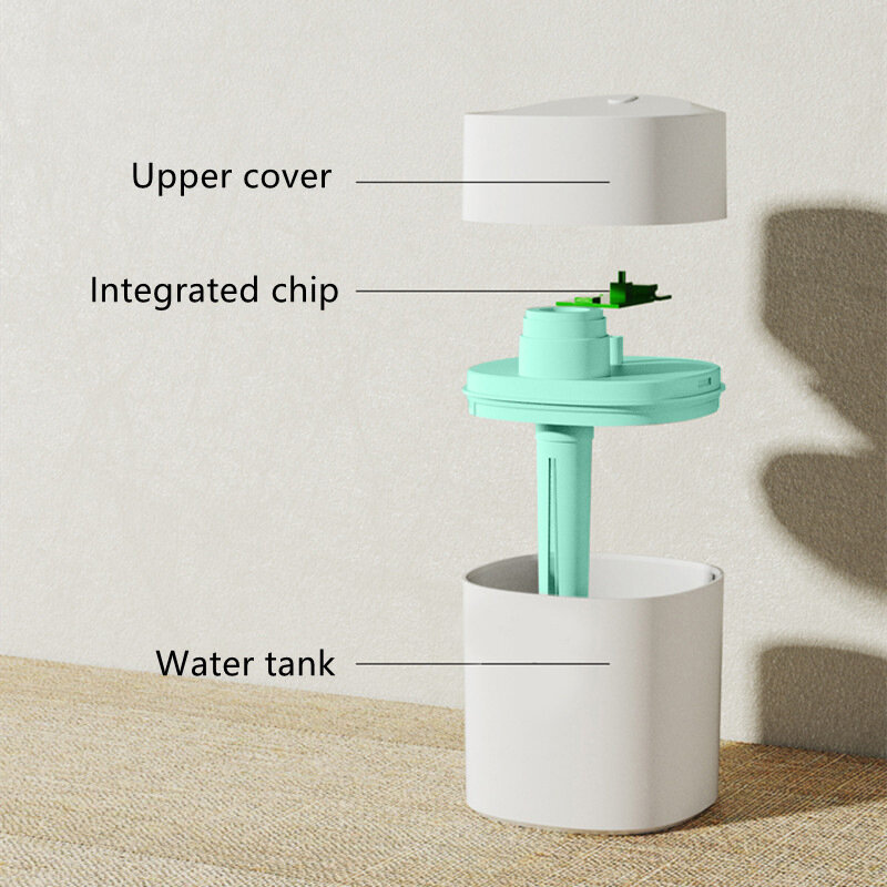 Xiaomi-humidificador ultrasónico K5 para coche, minihumidificador de aromaterapia silencioso con USB para el Hogar y Negocios