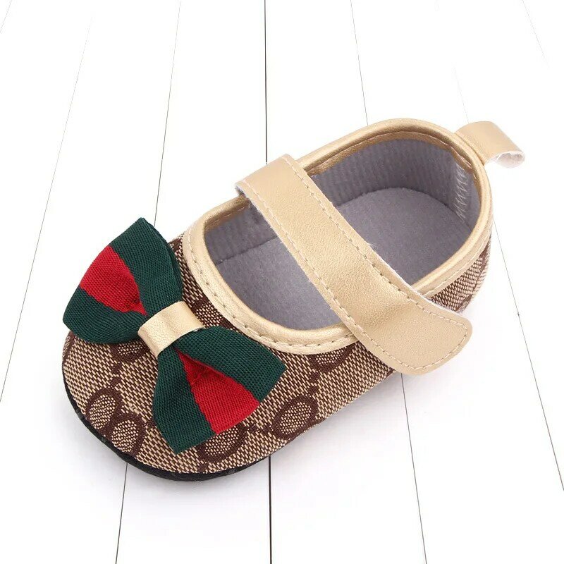 Infant Toddler Walkers Shoes Bowknot Casual Princess Shoes New Baby Girls First Walkers Soft Toddler Shoes кроссовки детские