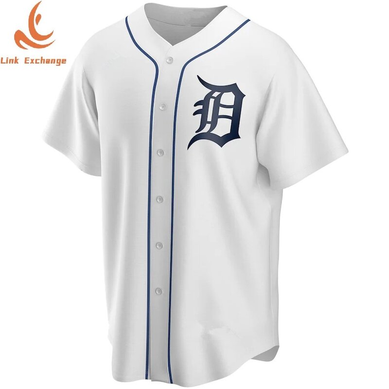 Najwyższa jakość nowe Detroit Tigers mężczyźni kobiety młodzież dzieci koszulka baseballowa szyte T Shirt
