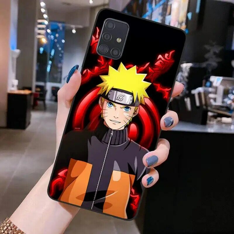 Bandai Uzumaki Naruto Phone Case For Samsung Galaxy S22 S21 Plus Ultra S20 FE S9 plus S10 5G lite 2020