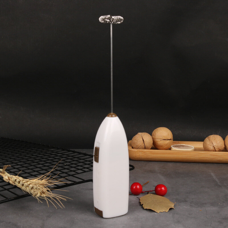 แบบพกพา Electr นม Frother Mini เครื่องปั่นครัวนม Cappuccino ไฟฟ้า Mixer ไข่ Whisk Egg Beater รูปแบบมือ Mixer สำหรับกาแฟ