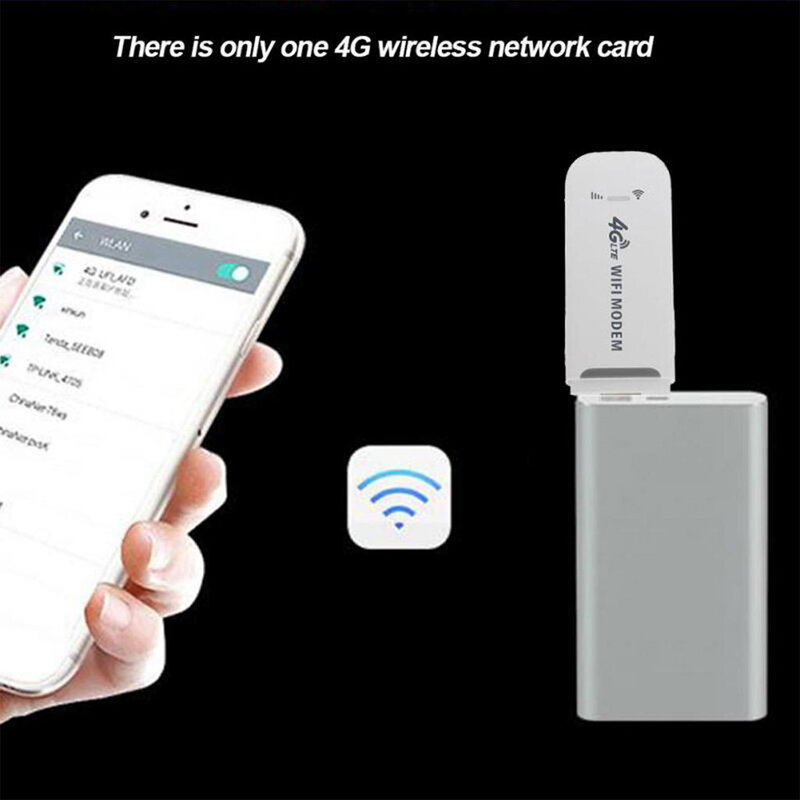 4G LTE Rouer Wireless USB Dongle Mobile Broadband 150Mbps Modem Stick Sim Card Wireless Router 150Mbps Modem Stick Home Office