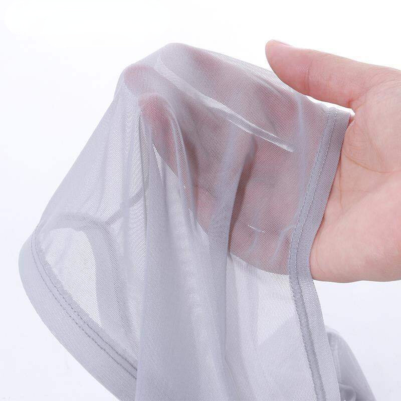 Pugilistas transparentes para homens ver através cuecas masculinas Sexy cintura baixa calcinha lingerie íntimas