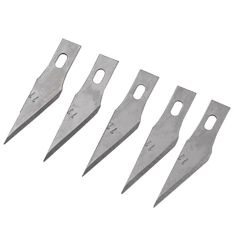 Kit de herramientas de cuchillo de bisturí de Metal para tallado, cuchillas antideslizantes para teléfono móvil, PCB, herramientas de mano de reparación DIY