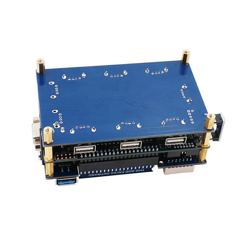 Manual Welding Mister USB Hub V2.1 Board For Mister FPGA 7 USB Ports IO Board For Terasic DE10-Nano Accessories new