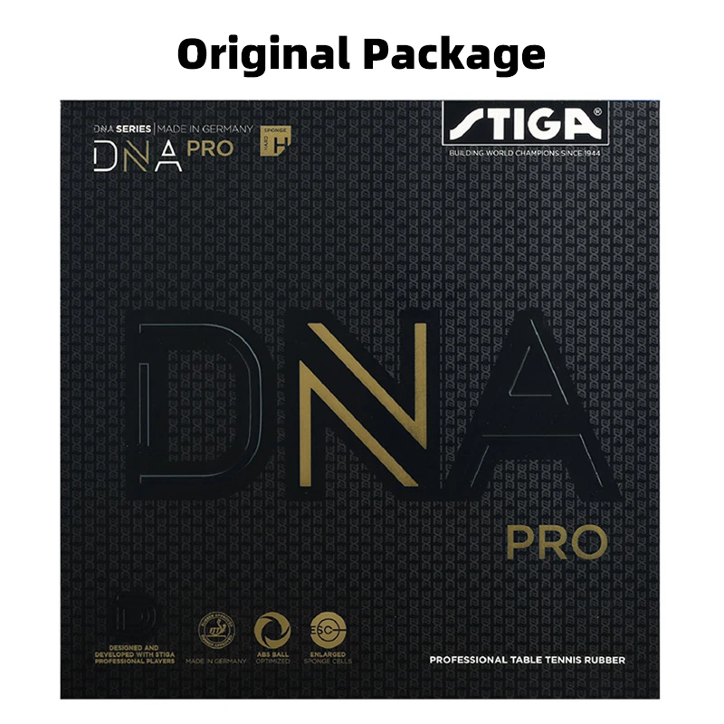 Original STIGA DNA PRO M / H / S Table Tennis Rubber Pimples-in Internal Powerful Ping Pong Rubber for Professional cake sponge