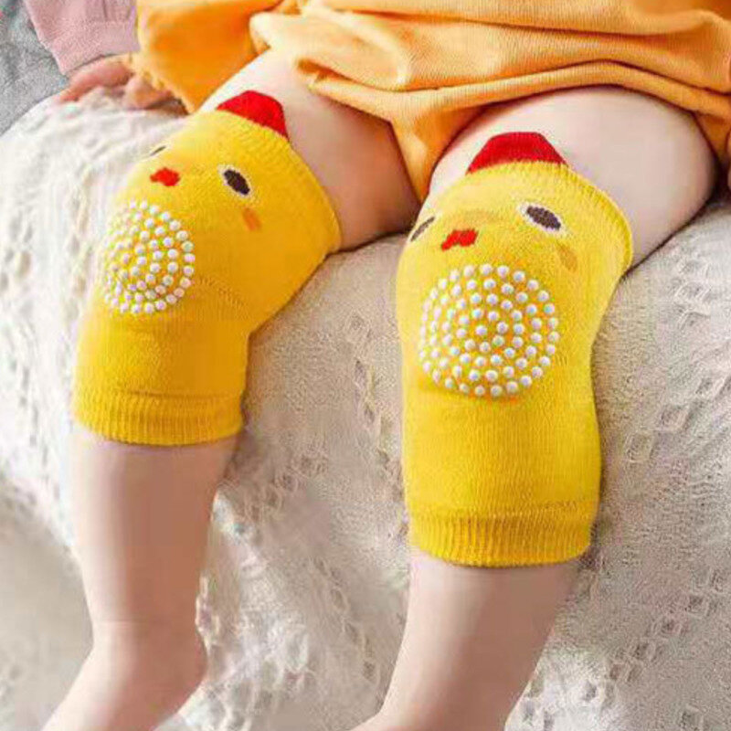 Bantalan Lutut Bayi Penghangat Kaki Keselamatan Anak Perempuan Laki-laki Anak-anak Aksesori Hewan Merangkak Selip Bantalan Lutut Pelindung Balita Gaiter Bayi Penutup Lutut