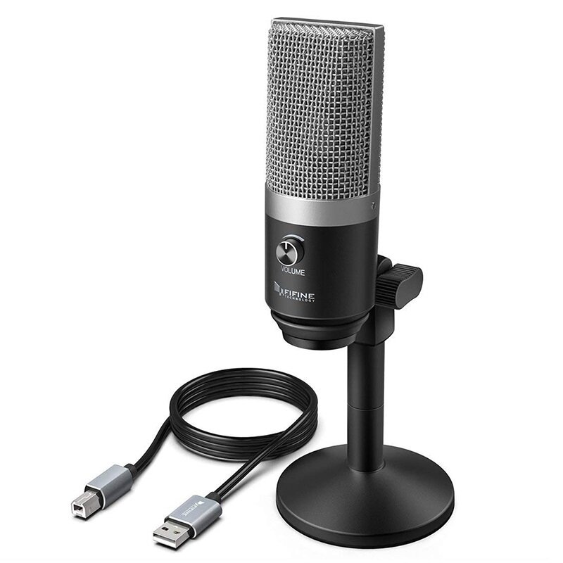 2022 nowy mikrofon USB do laptopów i komputerów do nagrywania strumieniowego przesyłania głosu Podcasting na Youtube Skype K670