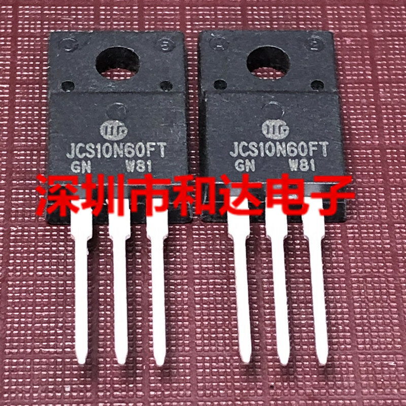 5PCS-10PCS JCS10N60FT MOS TO-220F 600V 10A 신규 및 원본 재고 있음