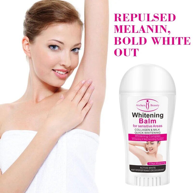 Lichaam Binnenste Dij Oksel Verhelderende Whitening Deodorant Lichaam Stok 50G Body Huidverzorging Lotion