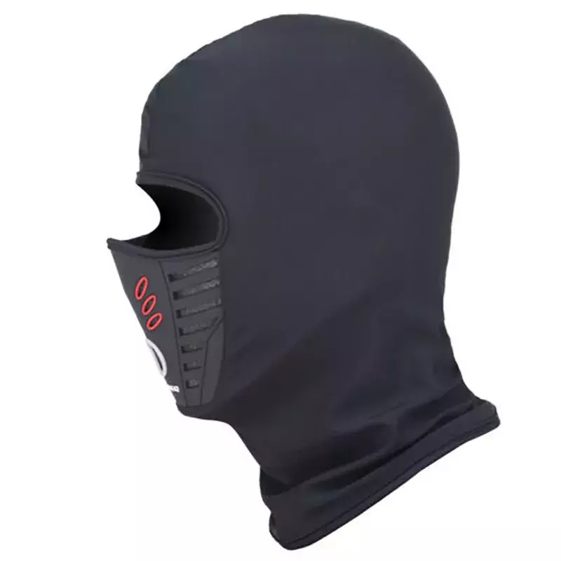 New Winter Warm Fleece Motorcycle Face Mask Anti-dust Waterproof Windproof Full Face Cover Hat Neck Helmet Ski Mask Balaclavas