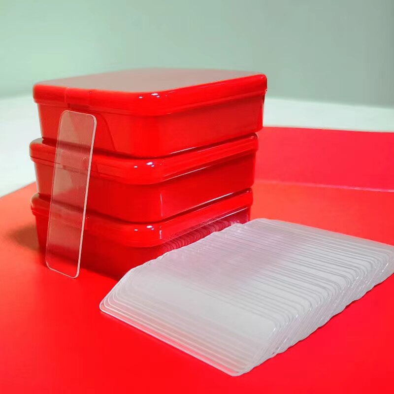 Nano cinta adhesiva de doble cara para decoración del hogar, almohadilla de fijación de montaje, autoadhesiva de dos lados, resistente al agua, 60 piezas