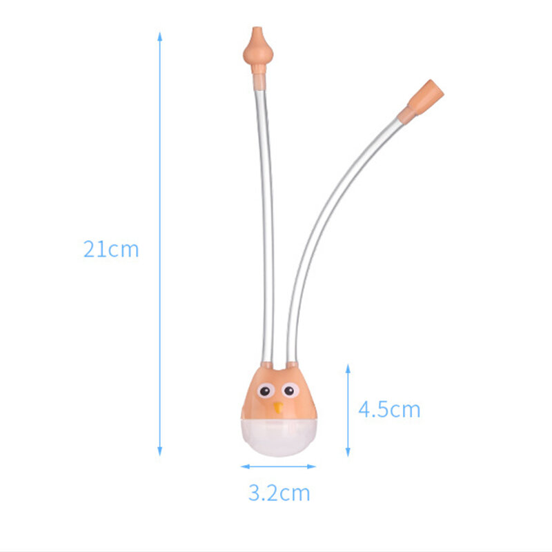 New Born Baby Safety Nose Cleaner Sucker Vacuum Baby Mouth Suction Tool Nasal Aspirator Bodyguard Protection Accessories