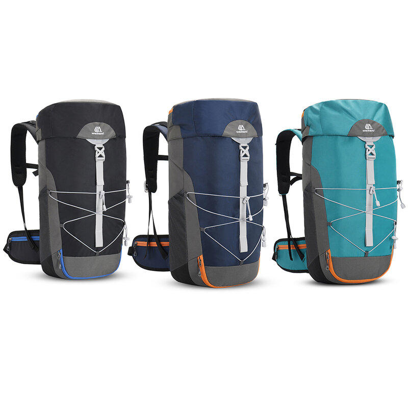 40L Nylon Outdoor Sports plecak kempingowy o dużej pojemności piesze wycieczki Trekking wspinaczka górska podróże kolarstwo szkolne plecaki