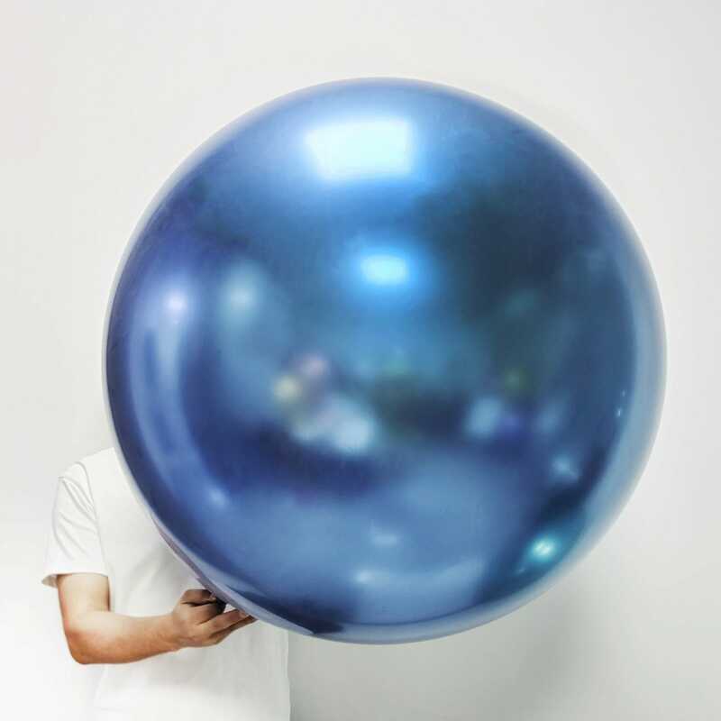 18 36 дюймовый хромированный металлический шар, латексный большой фотоэлемент, баллон гелия, товары для вечеринки в честь Дня Рождения