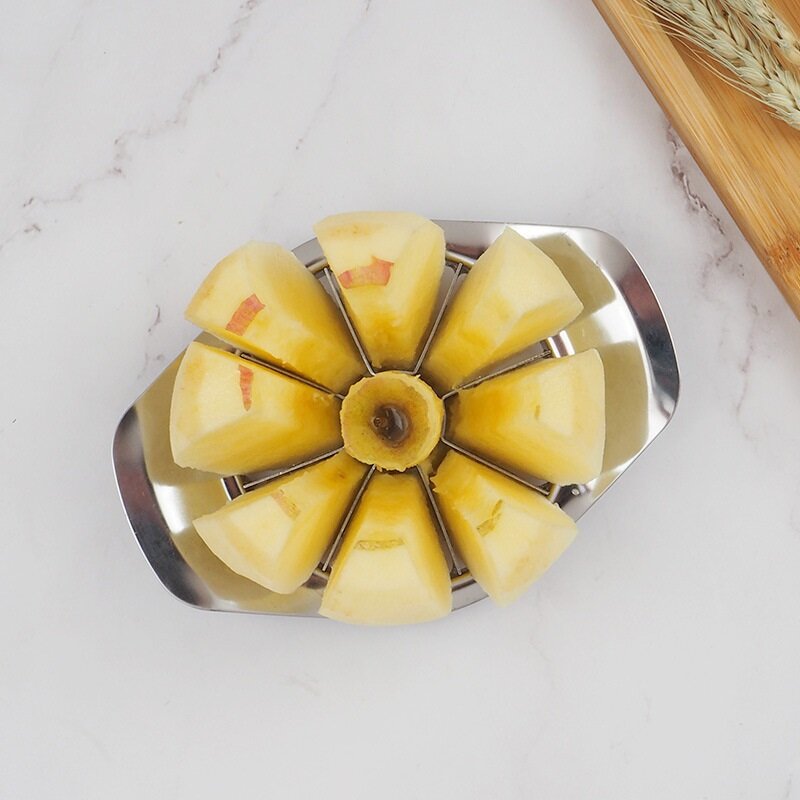 Houden Rvs Apple Cutter Slicer Groente Fruit Tool Slicer Gadget Multifunctionele Milieuvriendelijke Keuken Accessoires