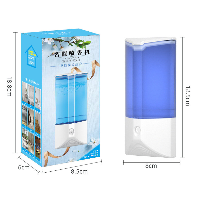 Macchina automatica per aromaterapia umidificazione dell'aria disinfezione Aroma deodorizzazione fresca montaggio a parete duraturo per il bagno di casa
