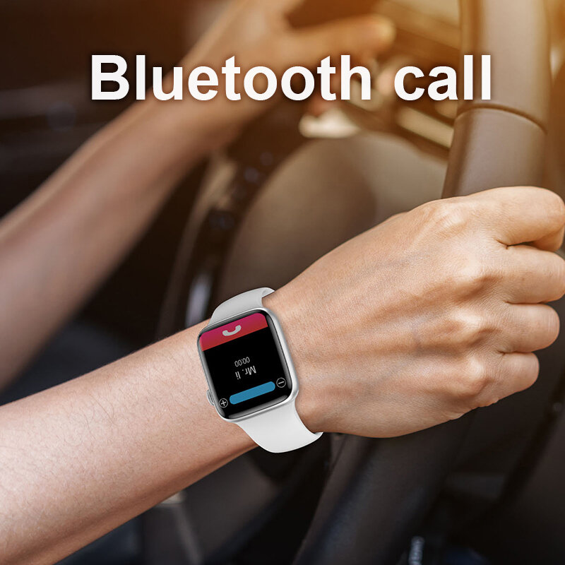 2022 New Smart Watch Series 7 NFC Door Acce 1.75 pollici IP68 impermeabile Non invasivo monitoraggio della glicemia SmartWatch uomo donna