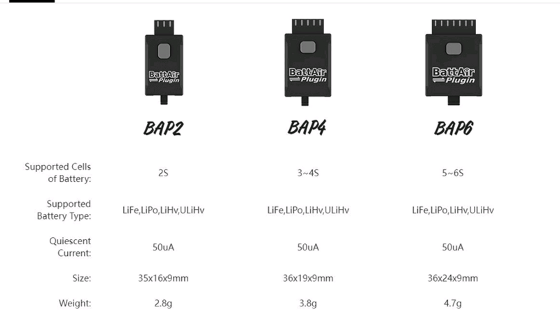 ISDT 2S 3S 4 4S 5 5S 6S BattAir Plug-In Tensione Checker Bluetooth APP Smart Plug per La Vita/LiPo/LiHv/ULiHv Batteria ISDT 2S 3S 4S 5S 6