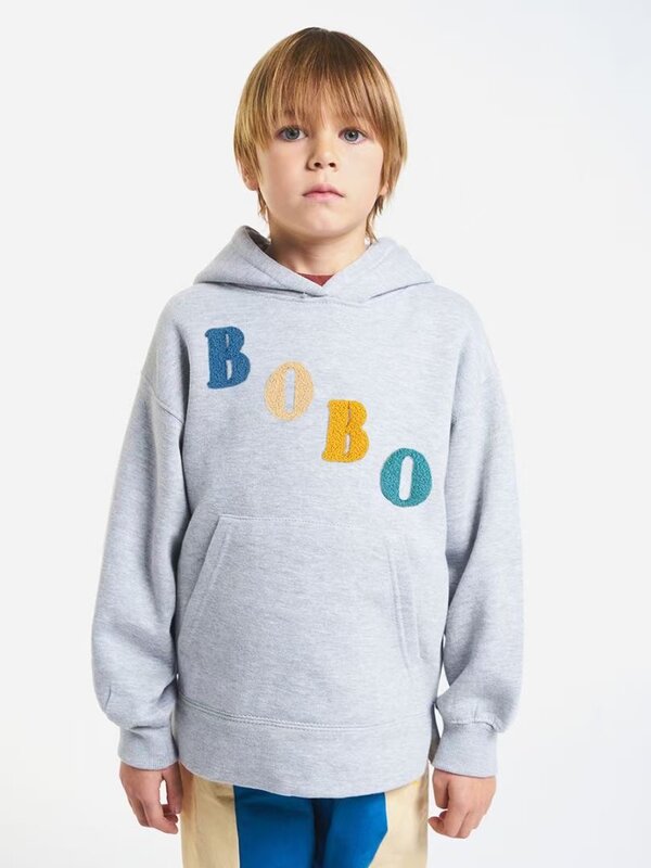 2022 Baru Musim Gugur Musim Dingin Anak-anak Kaus BC Merek Anak Laki-laki Anak Perempuan Lucu Kartun Cetak Sweter Kaus Bayi Balita Katun Pullover