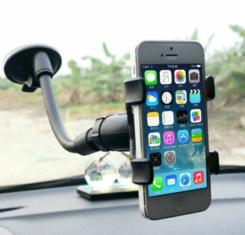 Uniwersalny 360 ° w przednia szyba samochodu uchwyt na deskę rozdzielczą do telefonu komórkowego GPS