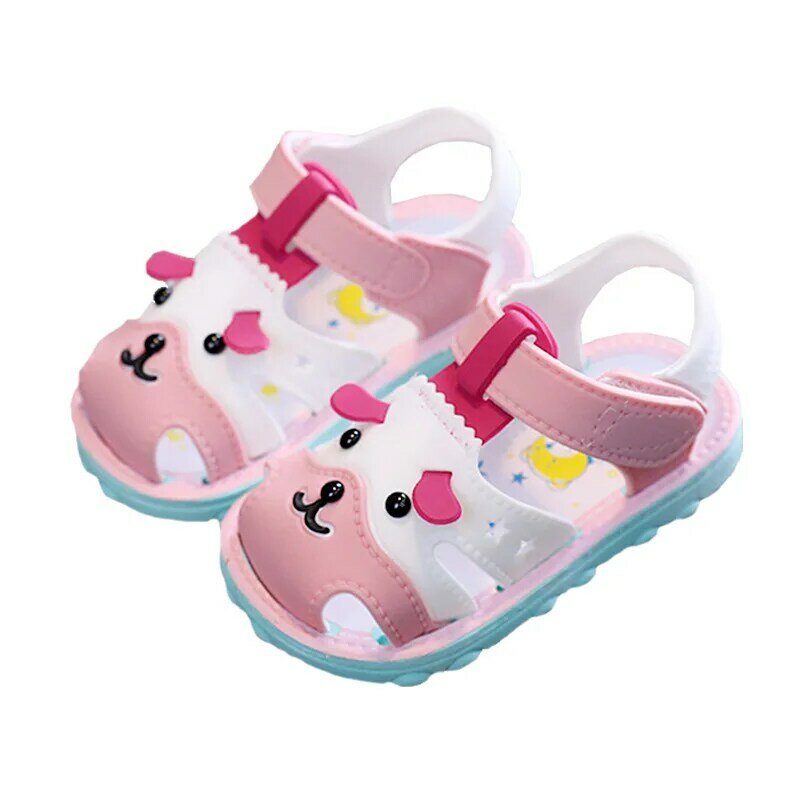 Sandales pour bébés de 0 à 3 ans, chaussures mignonnes avec animaux oligMaterial, nouvelle collection 2023