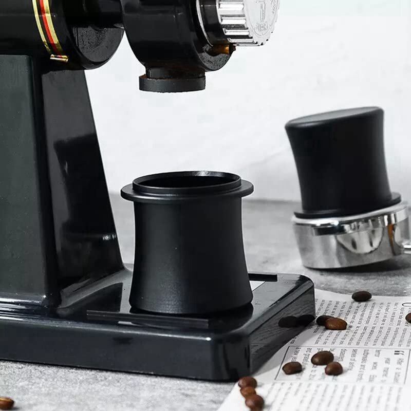 Cangkir Dosis Espresso, Cangkir Dosis Bubuk Kopi Barista Paduan Aluminium Kompatibel dengan Semua Keranjang Portafilter