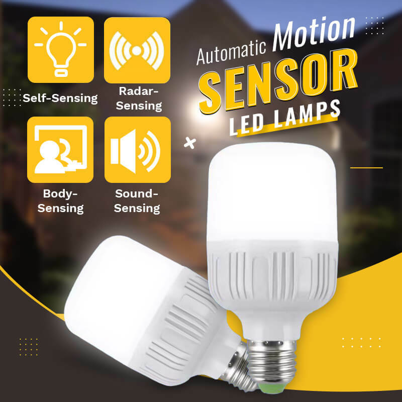 자동 모션 센서 LED 램프 5W 9W LED 황혼 새벽 전구 220V 자동 온/오프 실내/실외 조명 램프 6500K