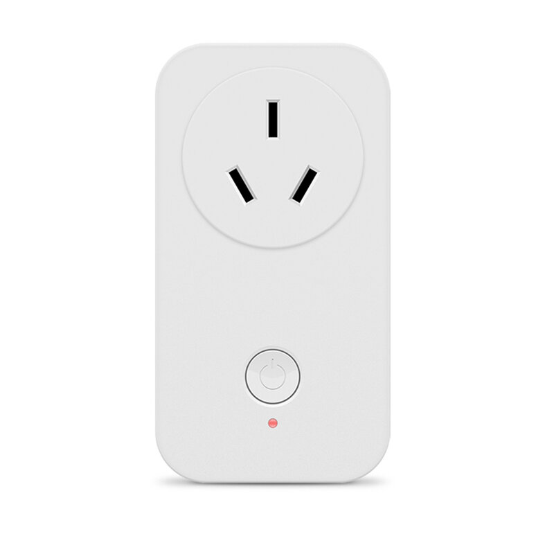 LELLKI-enchufe Zigbee con Wifi para el hogar, dispositivo de monitoreo de energía con Smart Life, Australia, asistente de Google, Alexa, 100-240V