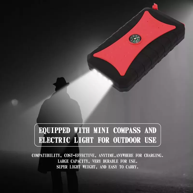 Чехол-книжка с 4 USB-портами и ультрасветильник Ким внешним аккумулятором