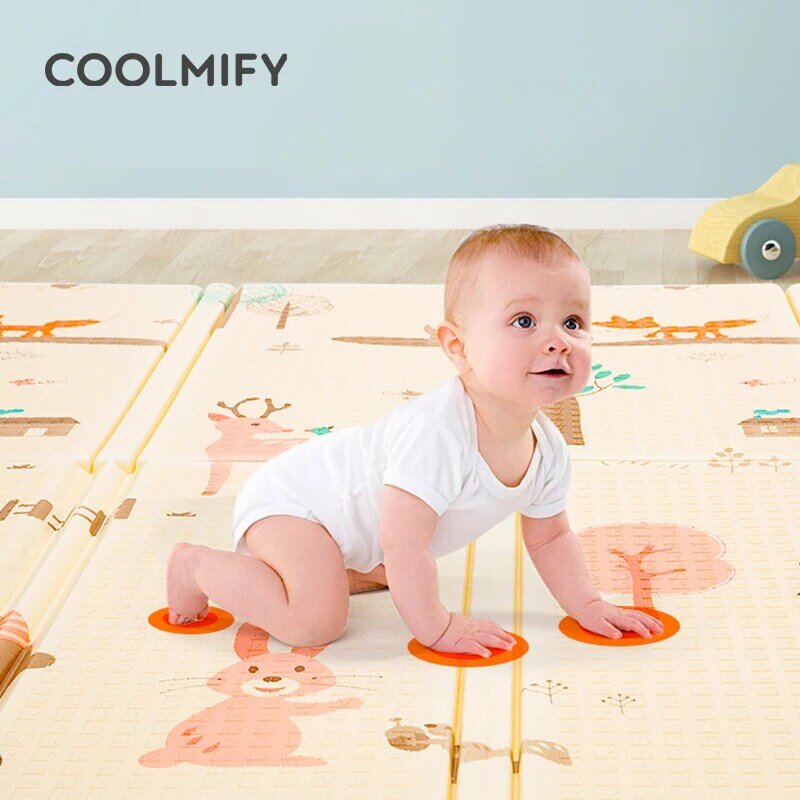 Xpe – tapis de Puzzle éducatif pliable pour enfants, tapis de jeu pliable pour bébés, tapis pour enfants, tapis d'escalade, dessin animé, activité, jouet tapis bebe epais tapis enfant tapis de jeu
