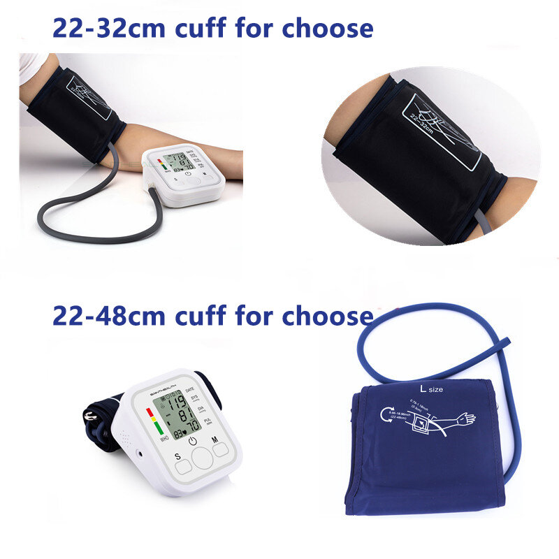 Saint Health misuratore di pressione sanguigna saturimetro saturimetro da dito pressione sanguigna termometri anemometro monitor misuratore pressione arteriosa da braccio