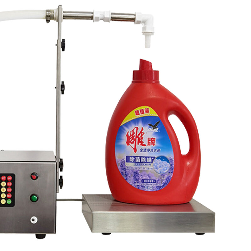 CSY-L36 Weighing Electronic scale Filling Machine Auto Filler Quantitative Liquid Laundry Liquid Juice Shampoo Free Shipping