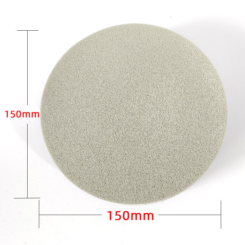 Grinding Discs 6 Inch Sandpaper 3000 Grit Automotive Sanding Abrasive Disc 150mm For Manual Sander Flocked Self-adhesive Back