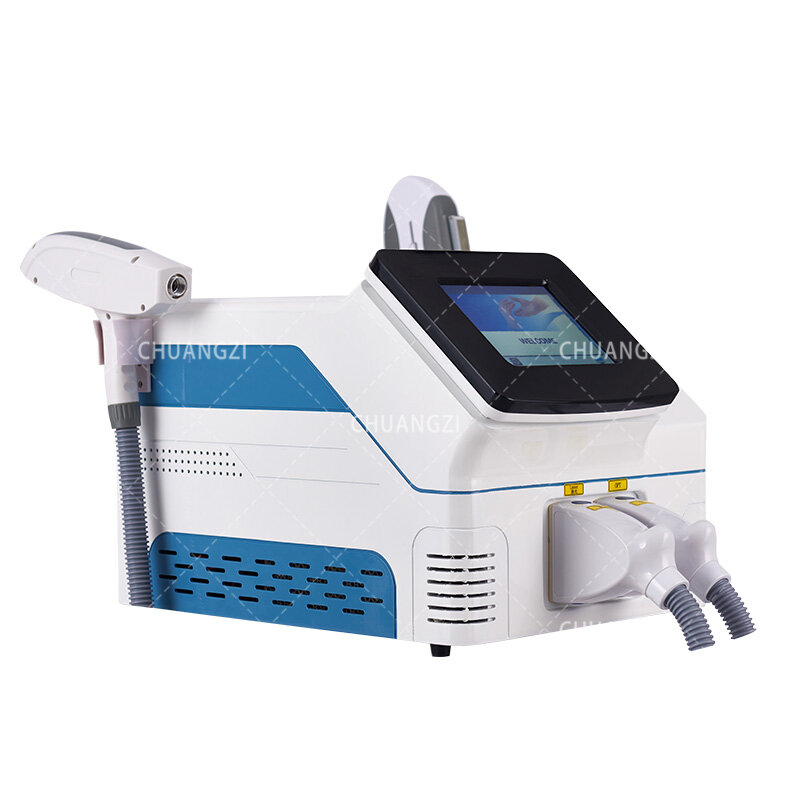 2023 nuovo 2 in 1 Ipl Laser Tattoo Remov Laser Machie Up-To-Date certificato CE OPT ND YAG Laser Hair Remover Machine