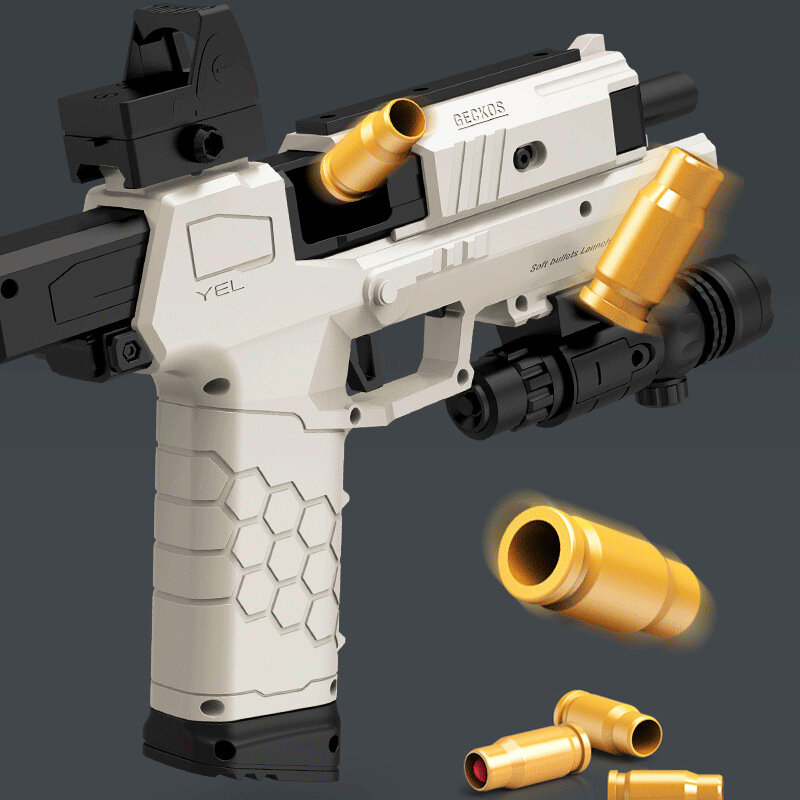 Lanzador de Gecko para niños, pistola de juguete de lanzamiento de balas blandas, juego al aire libre, Airsoft, Rifle, regalo de Navidad, 2022