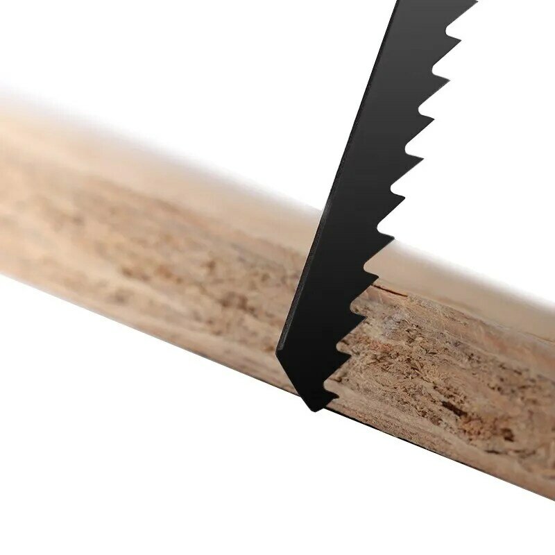 Cmcp 25個鋸刃tシャンクjigaw刃プラスチック木材金属高炭素鋼ジグソーパズル刃
